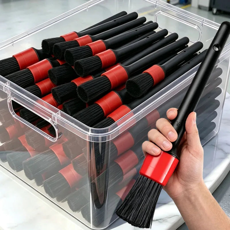 Kit de brosses de nettoyage auto