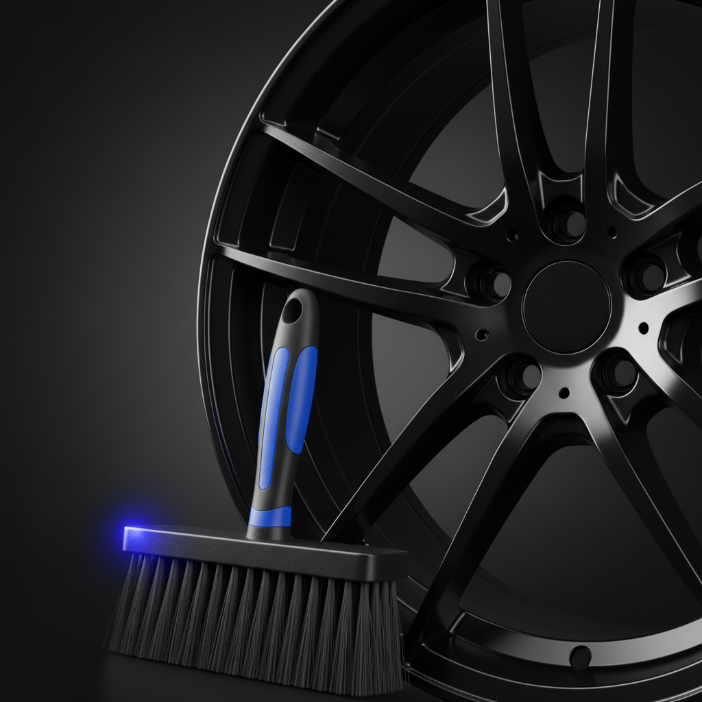 Brosse pour pneus