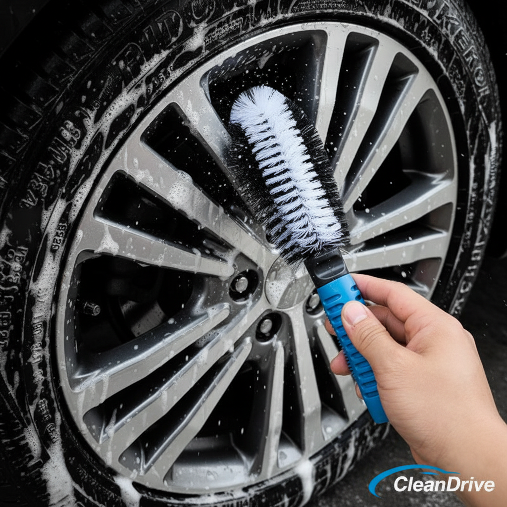Brosses CleanDrive - Action shot